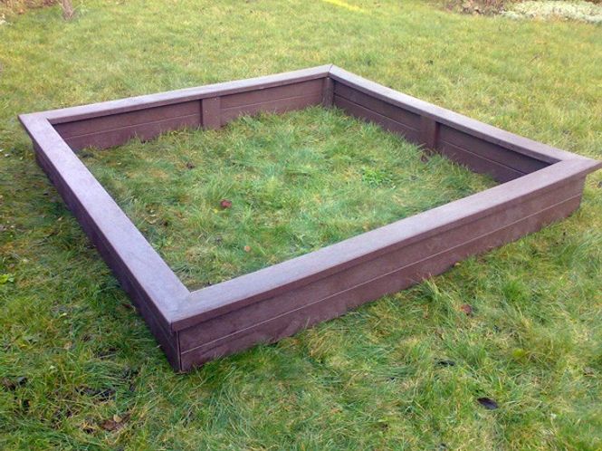 Hovedbilde Sandkasse gobi 240 x 240 cm 