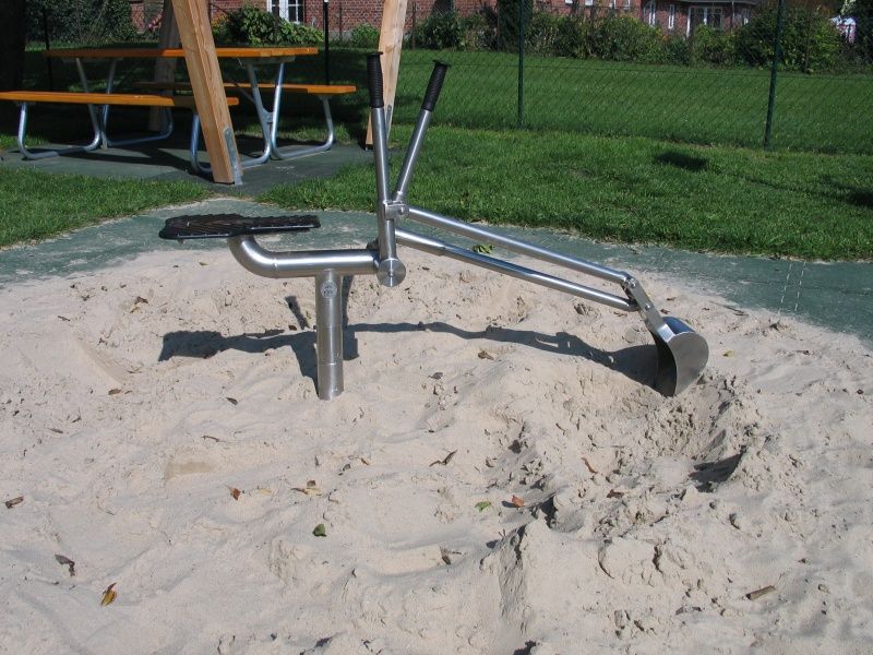 Gravemaskin av edelstål
