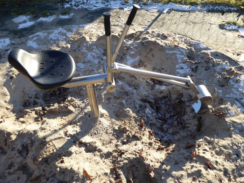 Gravemaskin av edelstål