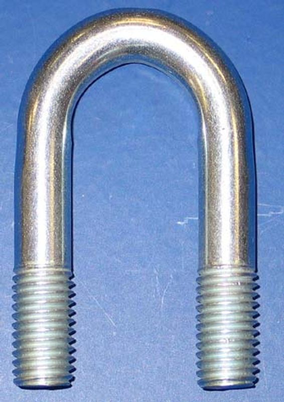 Rundstål u-holder 100mm
