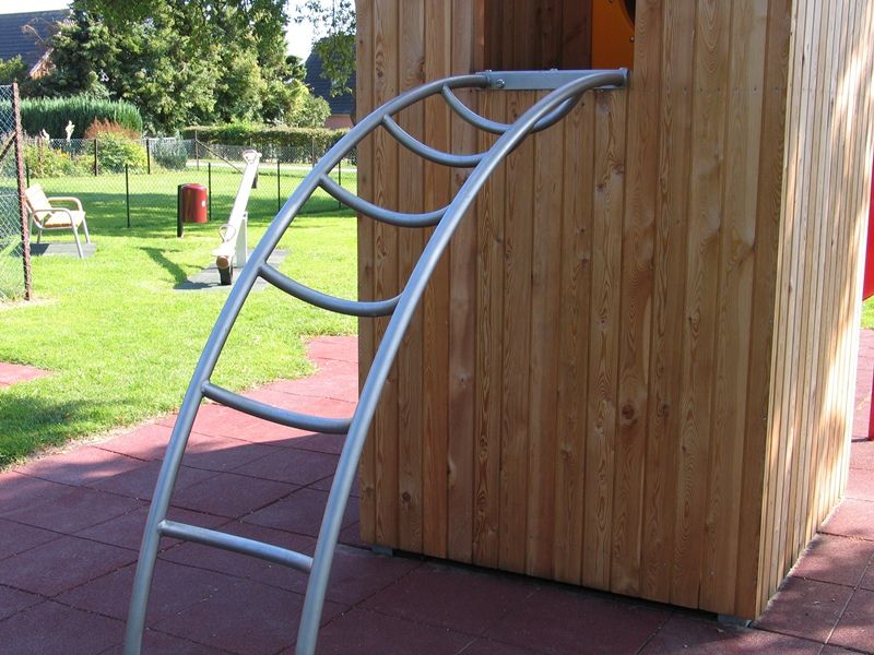 Buestige for 1200mm repos høyde  rød