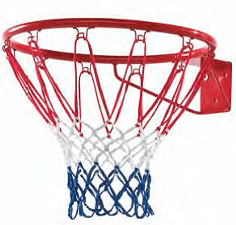 Basketballkurv med nett