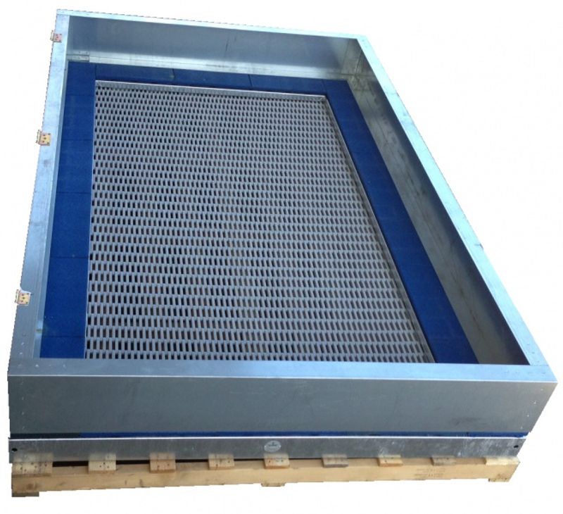 Trampoline ekstra stor 250 x 250 cm 