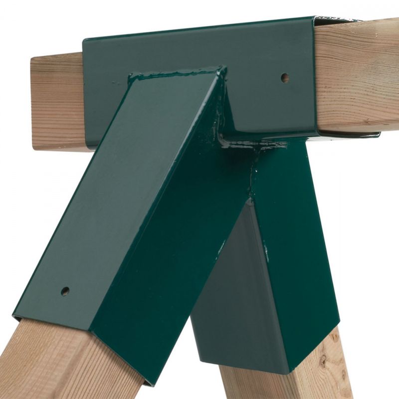Huskebeslag ECO for kantet treverk 90 x 90 mm
